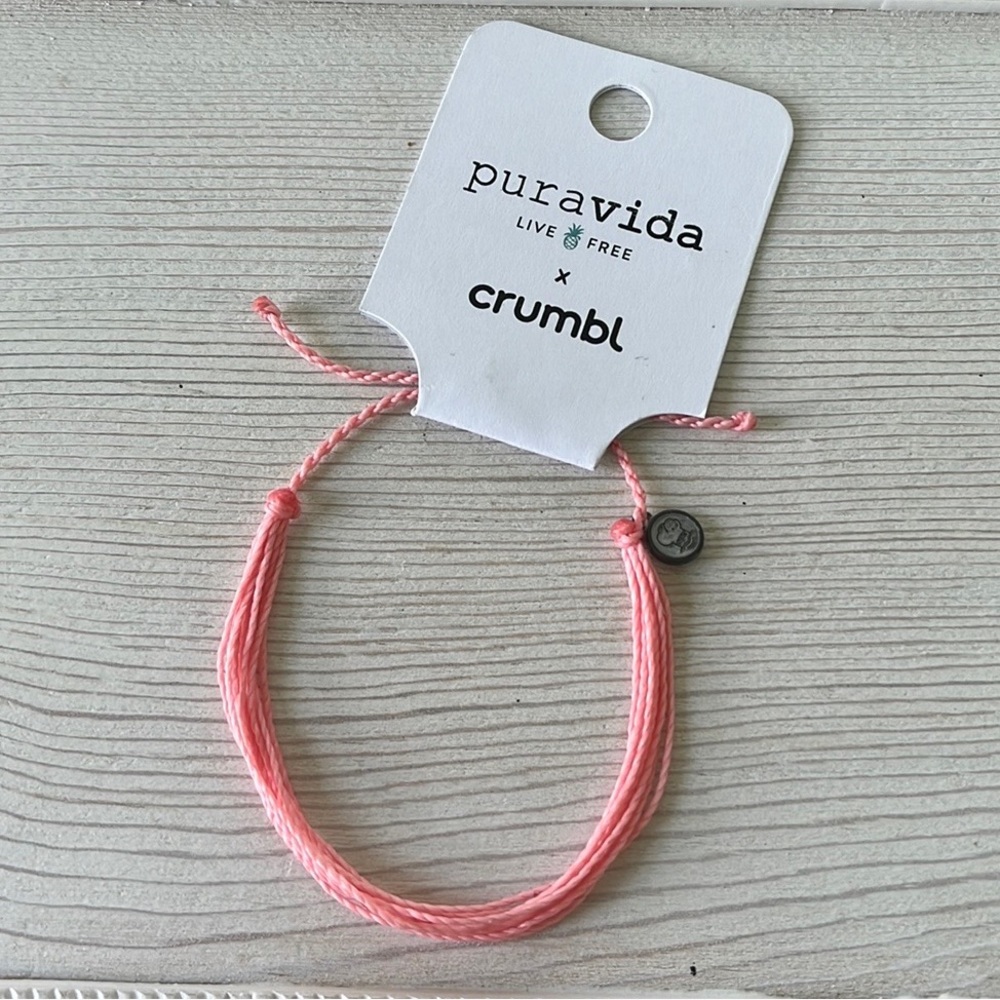 Brand New CRUMBL X PURA VIDA BRACELET 🍪 rare collectors bracelet